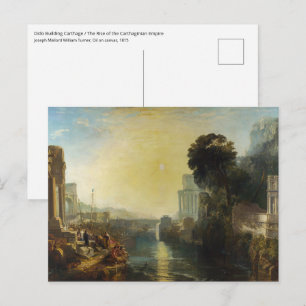 Carte Postale William Turner - Didon construisant Carthage