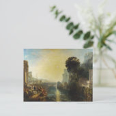 Carte Postale William Turner - Didon construisant Carthage (Debout devant)