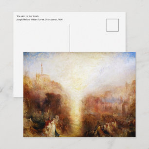Carte Postale William Turner - La Visite au Tombeau
