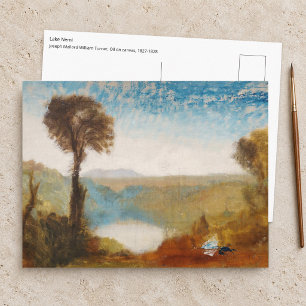 Carte Postale William Turner - Lac de Nemi