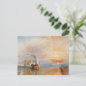 Carte Postale William Turner L'Art Peintre Temeraire De Lutte (Debout devant)