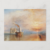 Carte Postale William Turner L'Art Peintre Temeraire De Lutte (Devant)