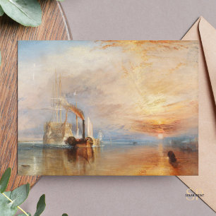 Carte Postale William Turner L'Art Peintre Temeraire De Lutte