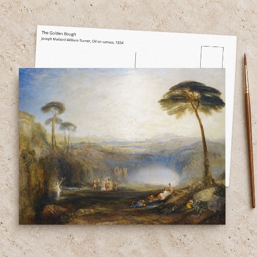 Carte Postale William Turner - Le Rameau d'Or