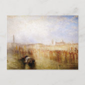 Carte Postale William Turner - Quai de Venise, Palais ducal (Devant)