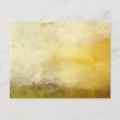 Carte Postale william turner - soleil avec monstres (Devant)