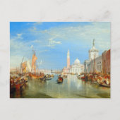 Carte Postale William Turner - Venise, la Dogana et San Giorgio (Devant)