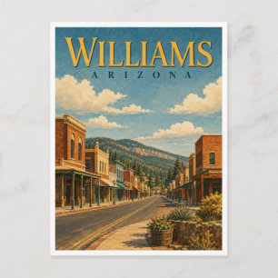Carte Postale Williams Arizona Route 66 GeoSaga