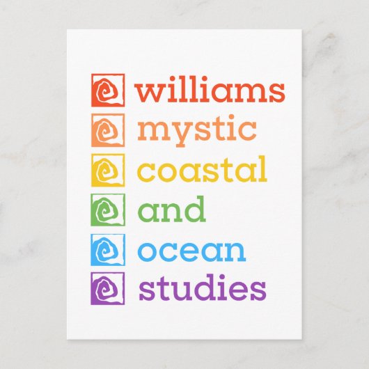 Carte postale Williams Mystic Pride (Devant)