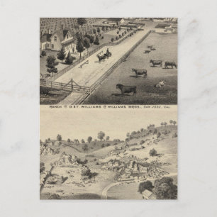 Carte Postale Williams Ranch, carrière de Goodrich