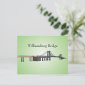 Carte postale : Williamsburg Bridge (Debout devant)