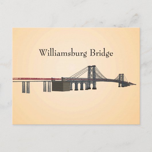 Carte postale : Williamsburg Bridge (Devant)