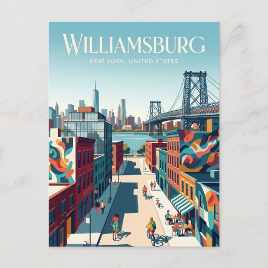Carte Postale Williamsburg New York State (Devant)