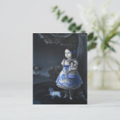 Carte Postale Willow bleu (Debout devant)