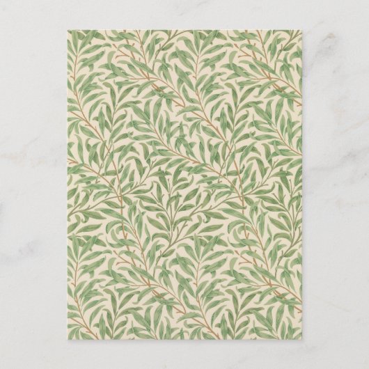 Carte postale Willow Bough (par William Morris) (Devant)