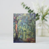 Carte Postale Willow de Claude Monet (Debout devant)