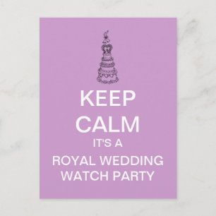 Carte Postale Wills and Kate Royal Wedding Postcard