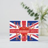 Carte Postale Wills & Kate (Debout devant)