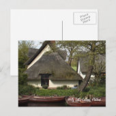 Carte Postale Willy Lott's Chalet pittoresque, Flatford (Devant / Derrière)