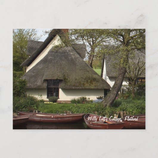 Carte Postale Willy Lott's Chalet pittoresque, Flatford (Devant)
