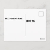 Carte Postale Willy nilly (Dos)