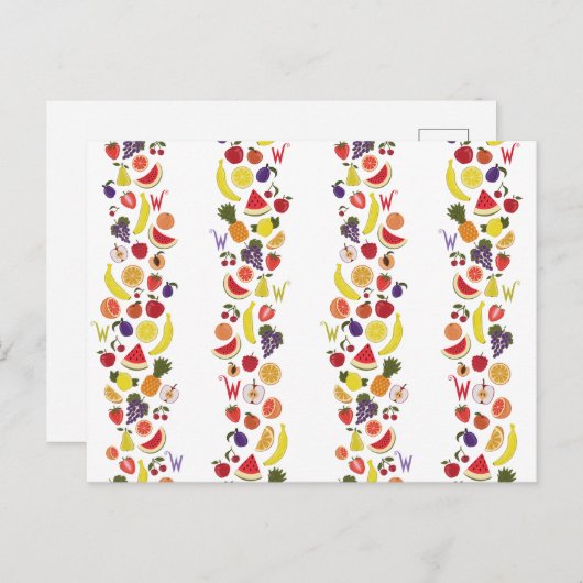 Carte Postale Willy Wonka Lickable Motif de fond d'écran (Devant / Derrière)