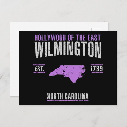 Carte Postale Wilmington (Devant / Derrière)