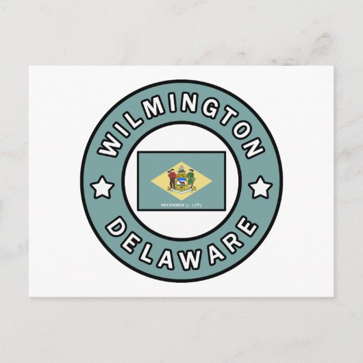Carte Postale Wilmington Delaware (Devant)