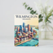 Carte Postale Wilmington États-Unis (Debout devant)