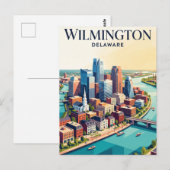 Carte Postale Wilmington États-Unis (Devant / Derrière)