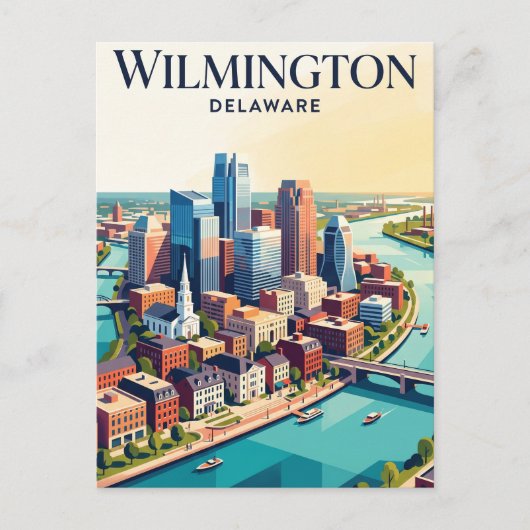 Carte Postale Wilmington États-Unis (Devant)