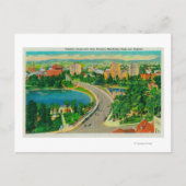 Carte Postale Wilshire Boulevard, général Douglas MacArthur (Devant)