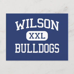 Carte Postale Wilson Bulldogs collège Tampa Floride