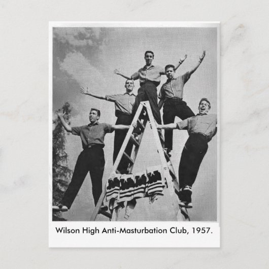 Carte Postale Wilson High Anti-Masturbation Cl... (Devant)