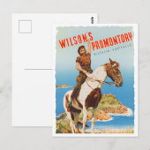 Carte Postale Wilson's promontory Australia voyage vintage (Devant / Derrière)