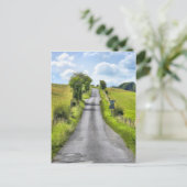 Carte postale Wiltshire Country Lane (Debout devant)