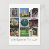 Carte Postale Wimborne Minster (Devant)