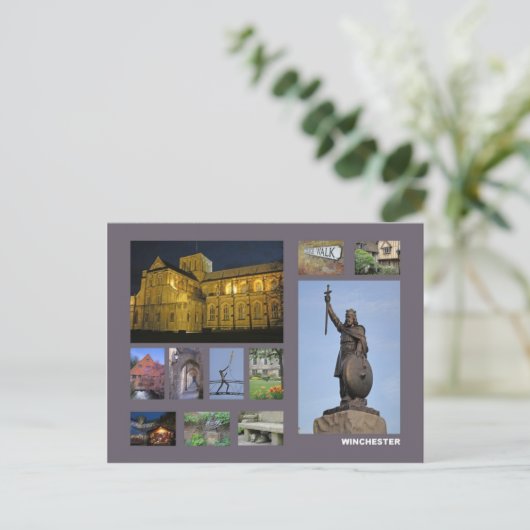 Carte postale Winchester (Debout devant)