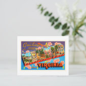 Carte postale Winchester Virginia VA Old Vintage v (Debout devant)