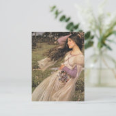 Carte Postale WiNDFLoWERS, par John William Waterhouse, 1902 (Debout devant)