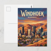 Carte Postale Windhoek Independence Avenue Namibia (Devant / Derrière)