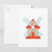 Carte Postale Windmill (Devant / Derrière)