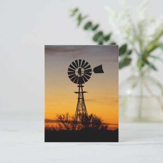 Carte Postale Windmill (Debout devant)