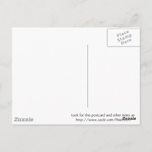 Carte Postale Windmill à Dusk (Dos)