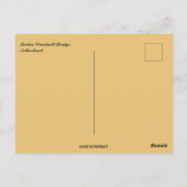 Carte Postale Windmill and Leiden Windmill Bridge Netherlands (Dos)