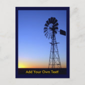 Carte Postale Windmill australien (Devant)
