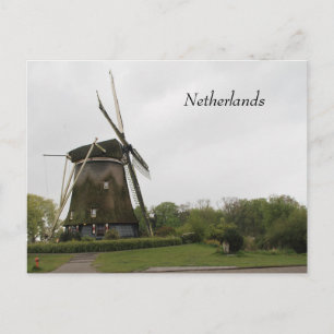 Carte Postale Windmill, Hollande, Pays-Bas, Amsterdam, Hollandai