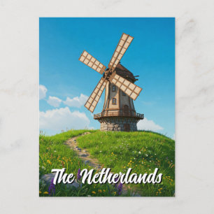 Carte Postale Windmill La Pays-Bas