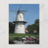Carte postale Windmill Middelburg (Devant)