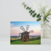 Carte Postale Windmill Outhouse (Debout devant)